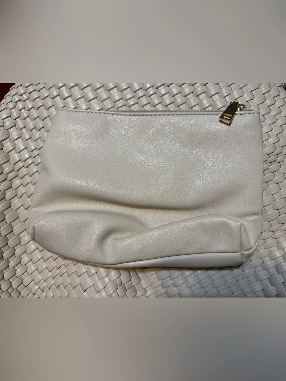 Antik Kraft Woven Hobo Bag in Light Beige